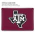 Texas A&M University Black Logo MacBook Air 15in (2023-2025) Case plus Skin